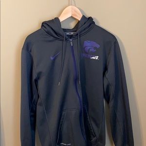 Nike- mens college zip up hoodie